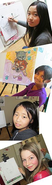 studentwork julia art program in Maple Vaughan